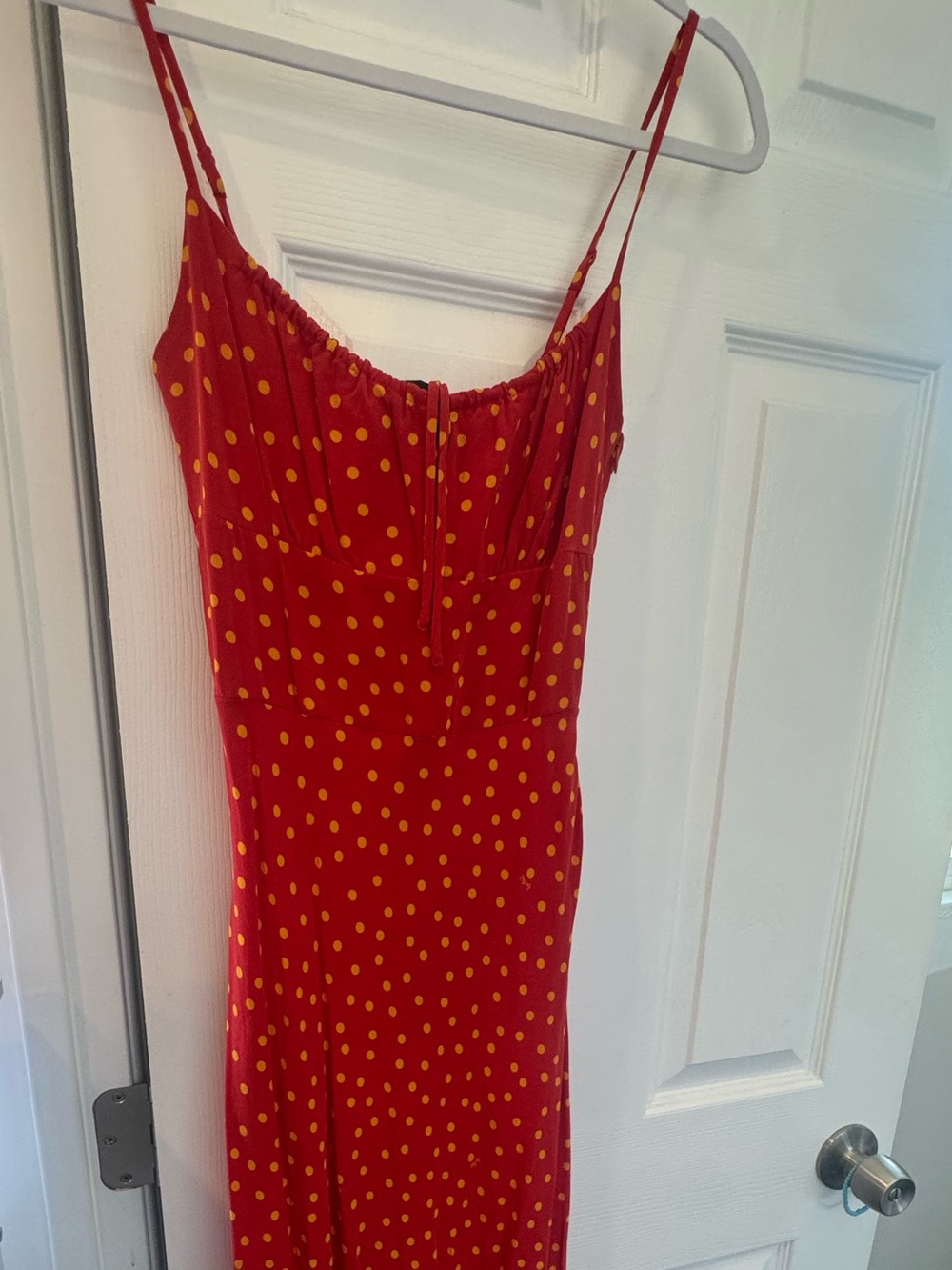 Realisation Par The Alba Dress, Red Polka Dot
Sold out online